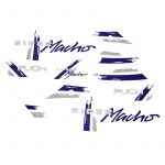 Stickerset Puch Rider Macho '91 Purple