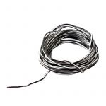  Electric wire 5 Mtr Packed.. - 1.0MM² Black/White