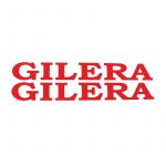 Gilera Word Stickerset Red