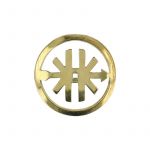 Emblem Kreidler brass 35MM