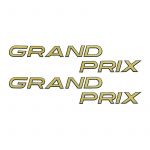 Stickerset Kreidler Grand Prix Gold 135X30MM