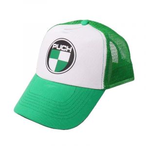 Mesh Cap Puch Green / White