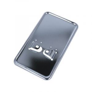 License plate holder Standing Chrome