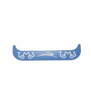 Sticker License plate holder Small Tomos Blue