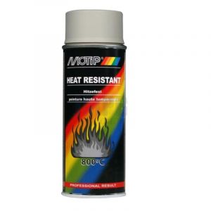 Motip Heat resistant varnish Grey - 400 ML