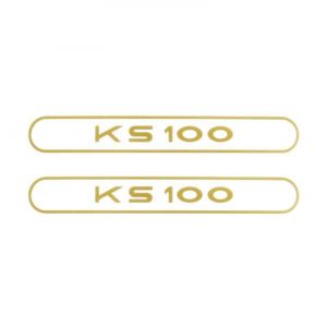 Stickerset Tank Zundapp KS100 Gold