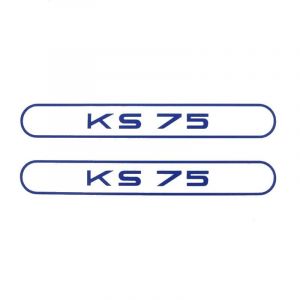 Stickerset Tank Zundapp KS75 Blue
