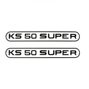 Stickerset Tank Zundapp KS50 Super Black