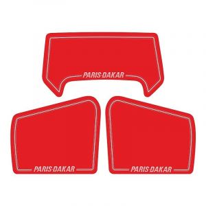 Stickerset Honda MT50 Paris Dakar Red 3-Parts