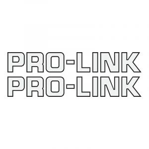Stickerset Pro-Link White 16.5CM