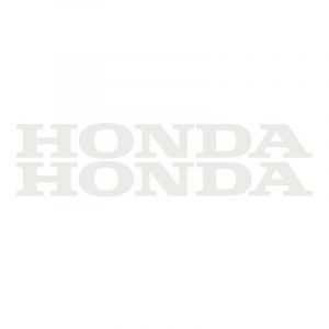 Stickerset Honda Word White 22CM