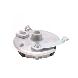 Brake anchor plate Frontside Peugeot 103 SP/MVL