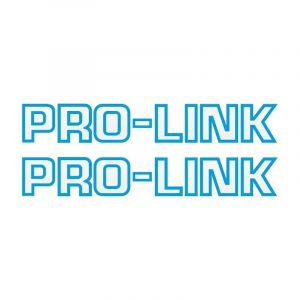 Stickerset Pro-Link Cyan on Transparent 26CM