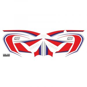 Stickerset Yamaha RD50MX Black - Complete