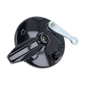 Brake Anchor Plate Front/Rear Side Black Tomos A35 120MM