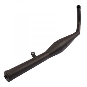 Exhaust Zundapp P6 Glass wool damped Black 32MM