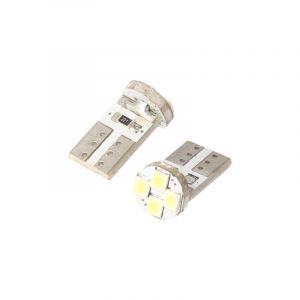Wedge Bulb T10 LED White 2 Pieces 12 Volt