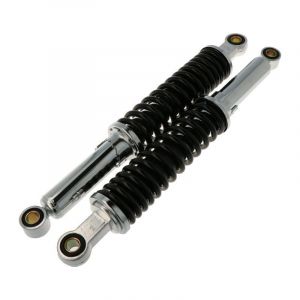 Shock absorbers Black/Chrome 335MM Honda