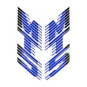 Stickerset Tank Honda MT5 88/89 Blue/White