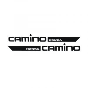 Stickerset Transfer Honda Camino Black