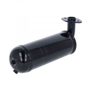 Exhaust Peugeot 103 Flange connection Black Gloss