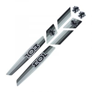 Stickerset Peugeot 103 Grey