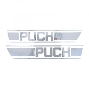 Tanktransferset Puch X30 Chrome