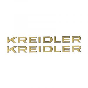 Stickerset Kreidler Gold/Black 180X16MM