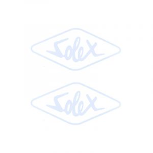 Stickerset Solex White 70X33MM