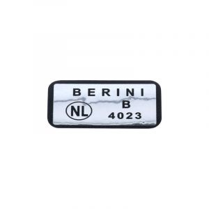 Approval Stickers Berini Chrome