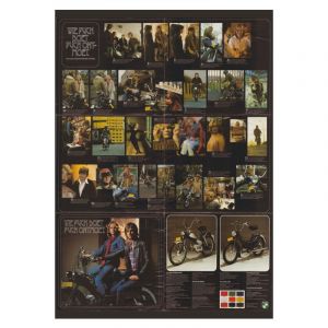 Poster "Wie Puch Doet" Reprint