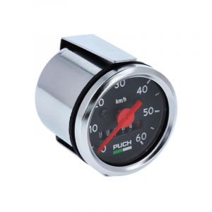 Speedometer 48MM VDO Replica with Puch Logo