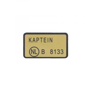 Approval Sticker Kaptein Mobylette B8133