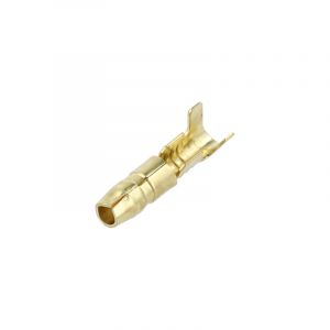 Round Plug Male 4MM - Japanese - Brass