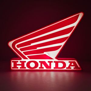 Lamp Honda Logo LED Red/White
