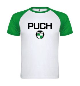 T-Shirt Puch Classic Mesh White/Green