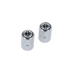 Air Valve Caps Kreidler Black/White