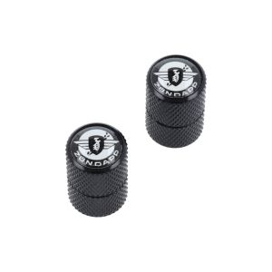 Air Valve Caps Zundapp Black/White