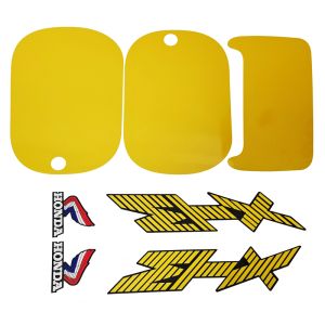 Stickerset Yellow Honda MTX80R2 /125/200