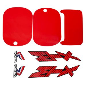 Stickerset Red Honda MTX80R2 /125/200