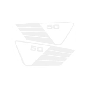 Side Panel Stickerset Yamaha FS1 White