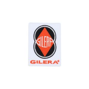 Iron Emblem Gilera Logo White Filled
