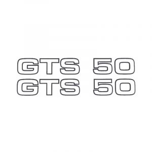 Stickerset Zundapp GTS50