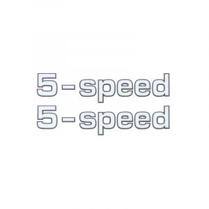 Stickerset Zundapp 5-Speed