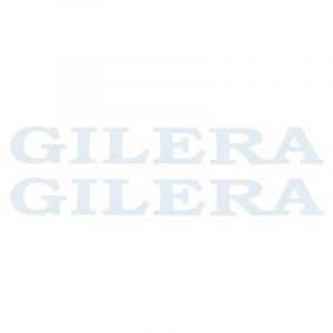 Gilera Word Stickerset White 320X40MM