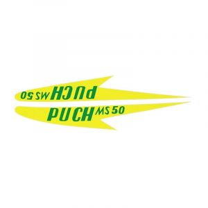 Tank transfer set Puch MS50 Yellow