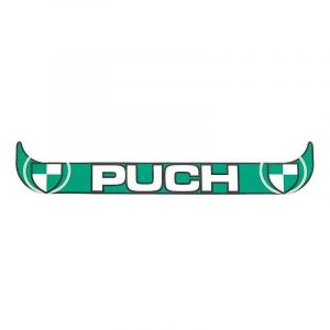 Sticker License plate holder  Wide Puch Green