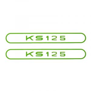 Stickerset Tank Zundapp KS125 Green