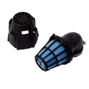 Powerfilter Polini Angled Black/Blue 46MM