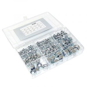 Assortment set Locknuts Din 985 - 214 Pieces